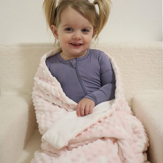 Couverture bébé en tissu utilisé comme accessoire