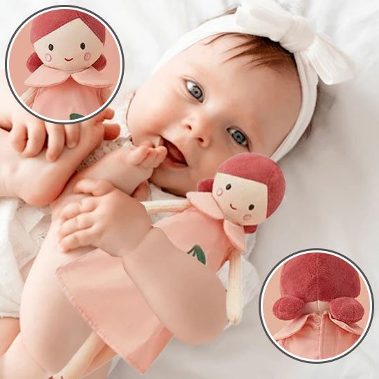 Doudou bebe avec robe