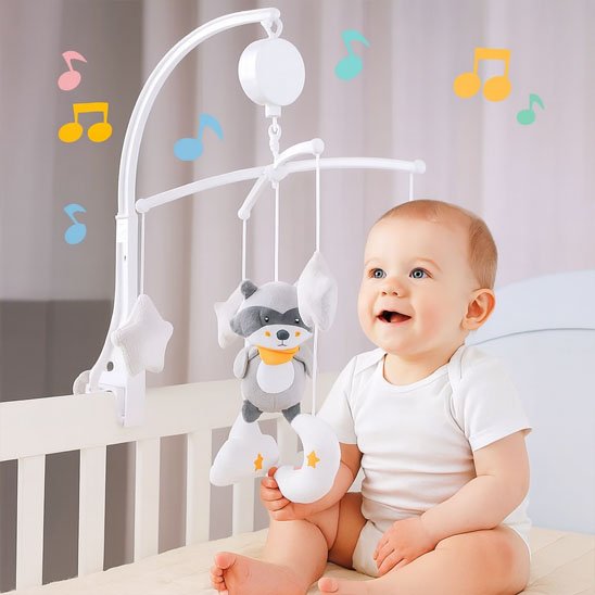 Mobile bebe adapté à l’univers doux du nourrisson