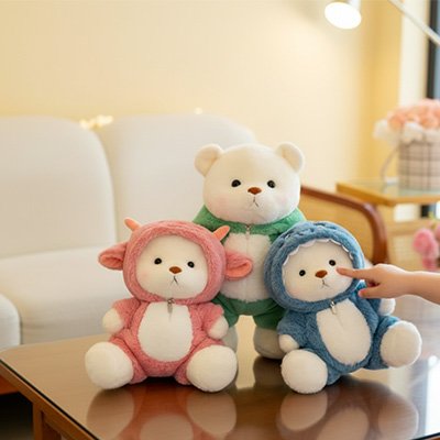 Ours en peluche décorative pour chambre bébé ou enfant
