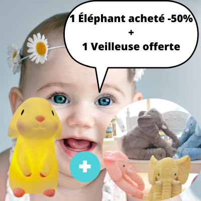 Peluche éléphant/ LoyalFriends™