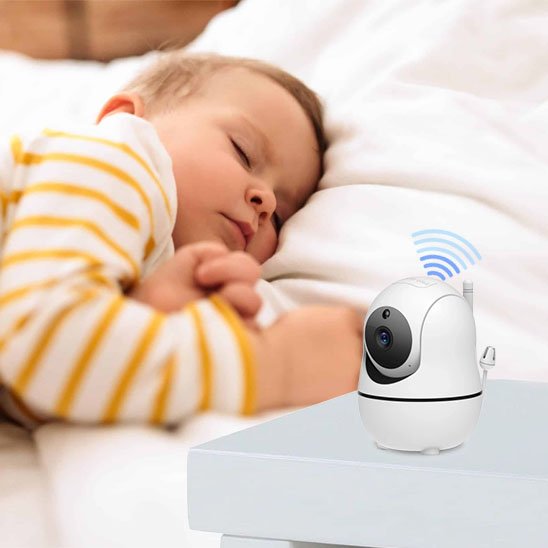 Camera bebe utilisée pour la surveillance à distance