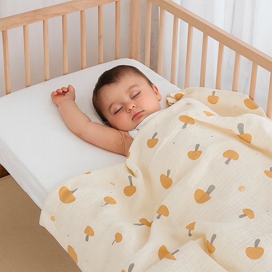 Couverture bébé décorative pour lit ou berceau