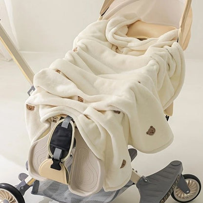 Couverture bébé décorative pour lit ou berceau