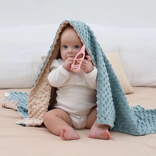 Couverture bébé l'amie du bébé