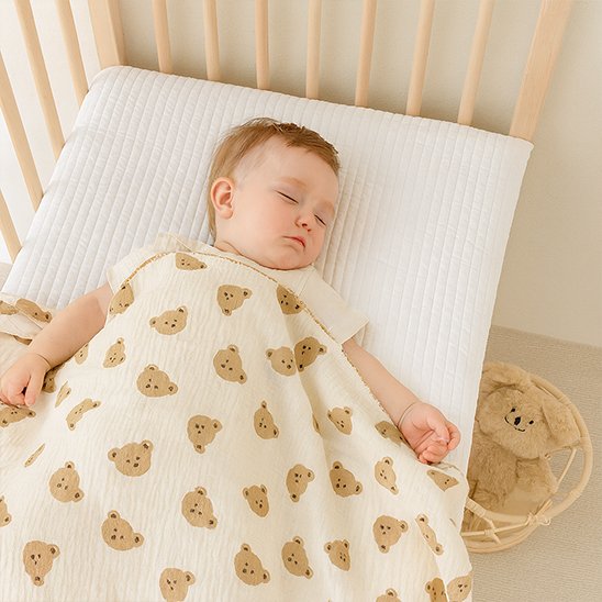Couverture bébé utilisée pour les moments de repos