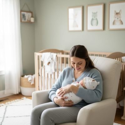 Couverture d’emmaillotage utilisée pour envelopper bébé
