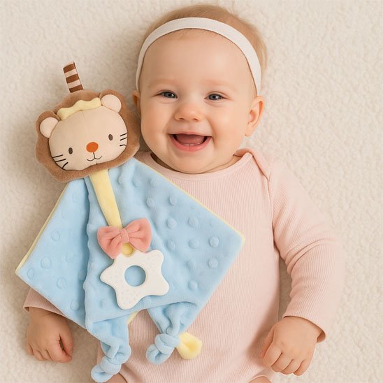 Doudou bebe à offrir comme cadeau de naissance