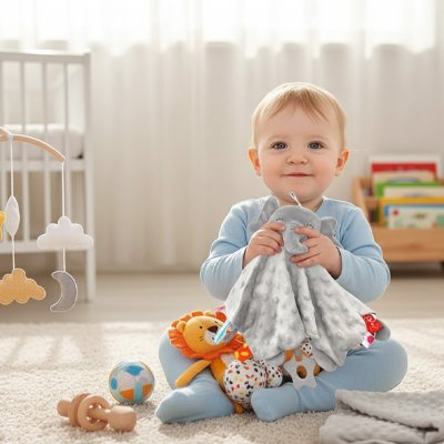 Doudou bebe douce , parfait dès la naissance