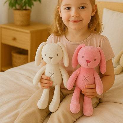 Doudou bebe souple adapté aux petites mains pour les moments de réconfort