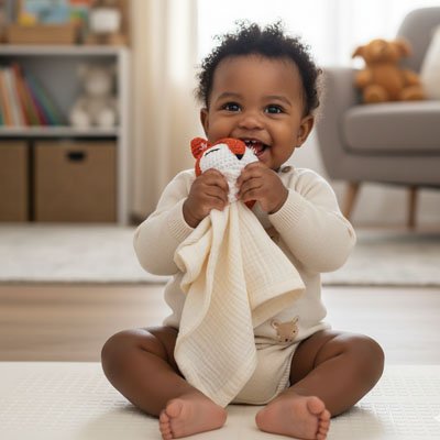 Doudou renard adorable