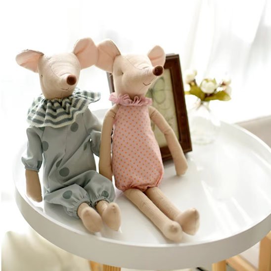 Doudou servant de compagnon rassurant au quotidien