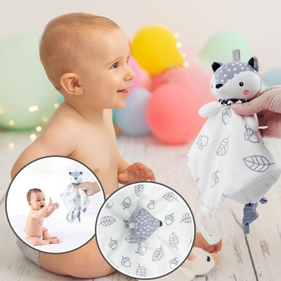 Doudou servant de compagnon rassurant pour l’enfant