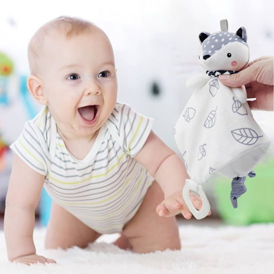 Doudou souple adapté aux petites mains pour les moments de réconfort
