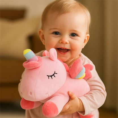 Licorne peluche douce pour enfant et bebe