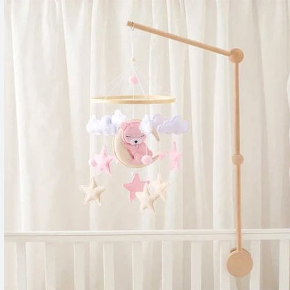 Mobile bebe décoratif avec éléments suspendus pour la chambre