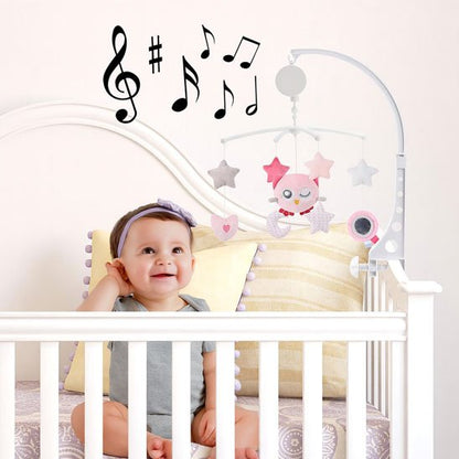 Mobile bebe décoratif avec éléments suspendus pour la chambre