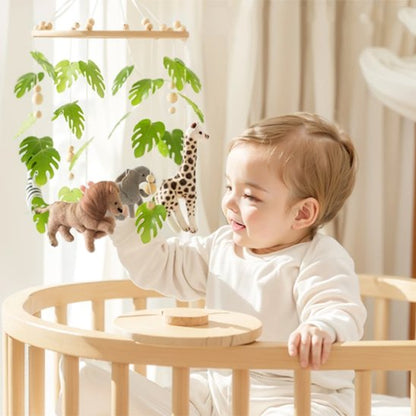Mobile bébé installé dans une chambre bébé