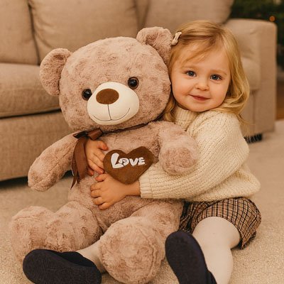 Ours en peluche apaisant