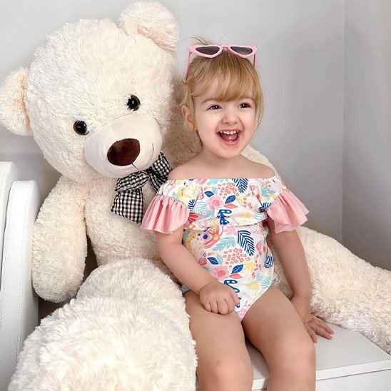 Ours en peluche décoratif pour chambre bébé ou enfant