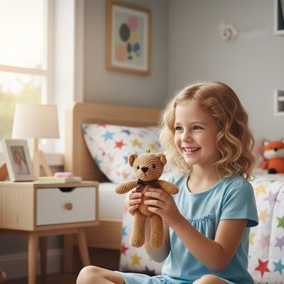 Ours en peluche l'ami des bébés