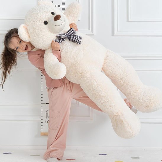 Ours en peluche moelleuse adaptée aux enfants