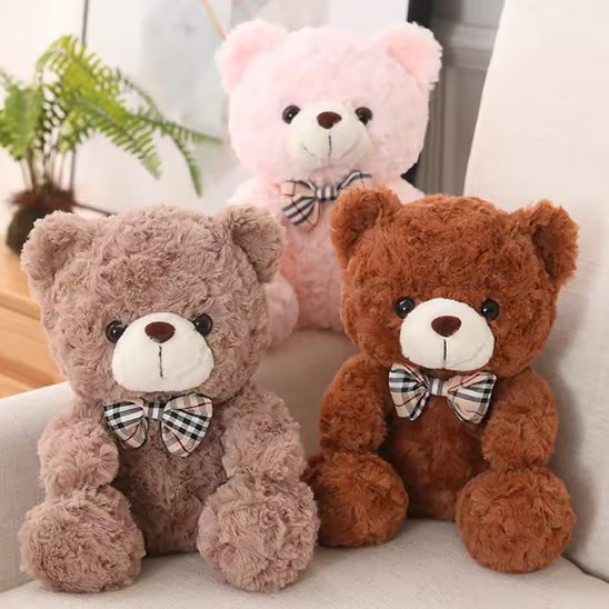 Ours en peluche moelleux adapté aux enfants