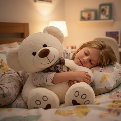 Ours en peluche souriant