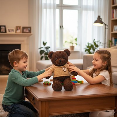 Ours peluche l'ami des enfants