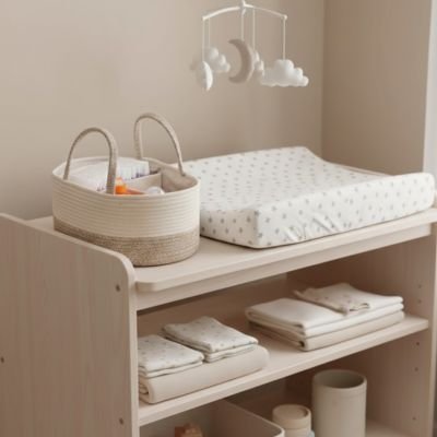 Panier rangement bébé  organisé pour produits de soin