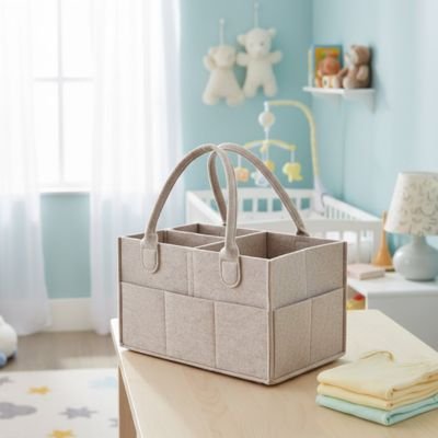 Panier rangement bebe utilisé pour les jouets et accessoires