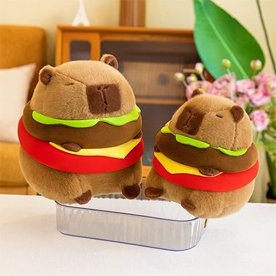 Peluche capybara décorative pour chambre bébé ou enfant