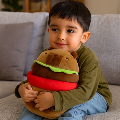 Peluche capybara l'ami des amis