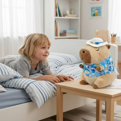 Peluche Capybara mignonne pour enfant