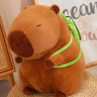 Peluche capybara pour les moments de jeu et de calme