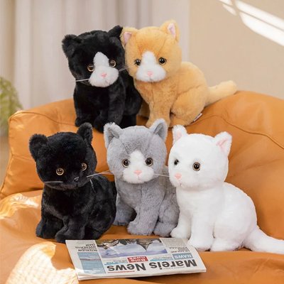 Peluche chat 