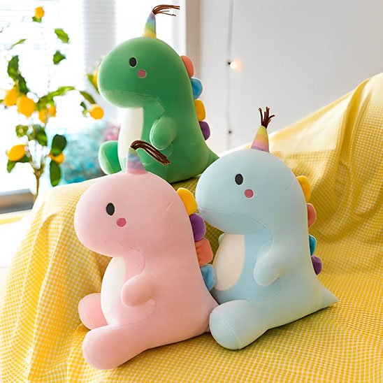 Peluche dinosaure décoratif pour chambre bébé ou enfant