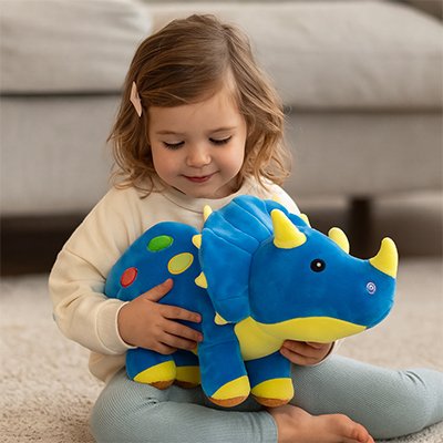 Peluche dinosaure décoratif pour chambre bébé ou enfant