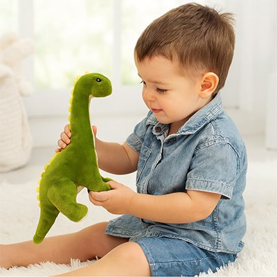 Peluche dinosaure moelleux adapté aux enfants
