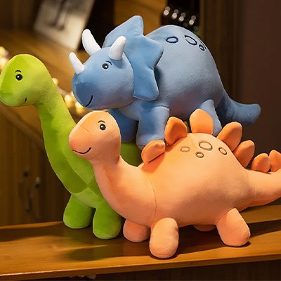 Peluche dinosaure moelleux adapté aux enfants