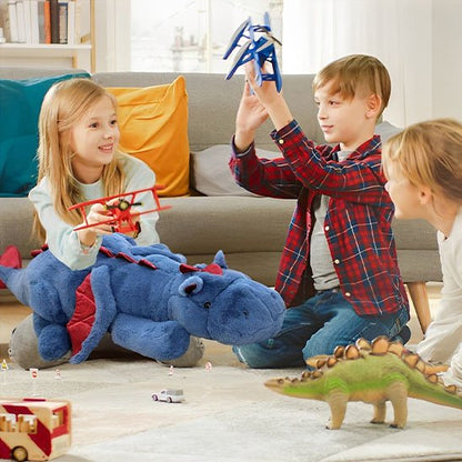 Peluche dragon câline et apaisante