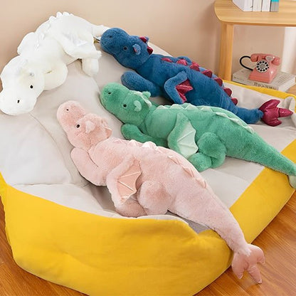 Peluche dragon en tissu hypoallergénique