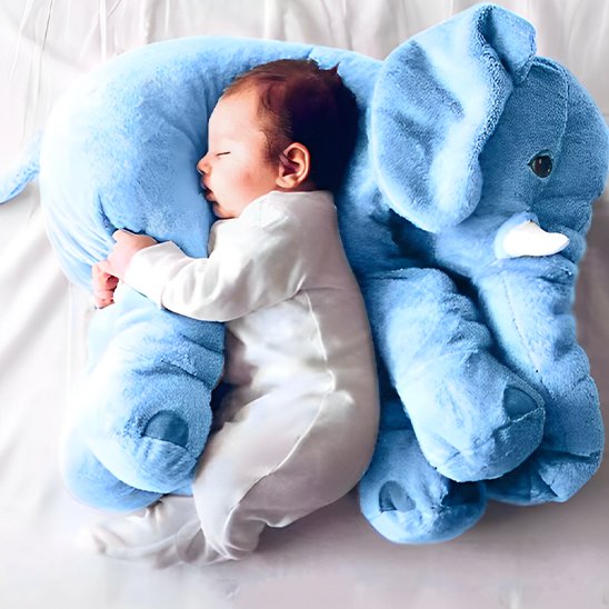 peluche elephant servant de compagnon de jeu pour enfant