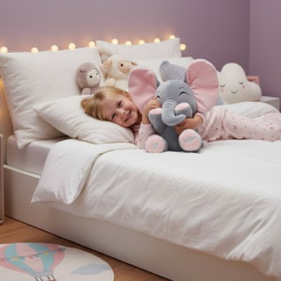 Peluche interactive pour le sommeil