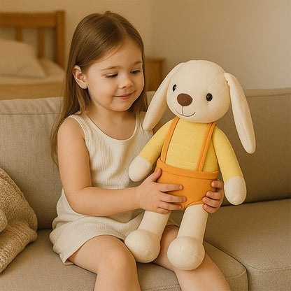 Peluche lapin apaisant pour la nuit
