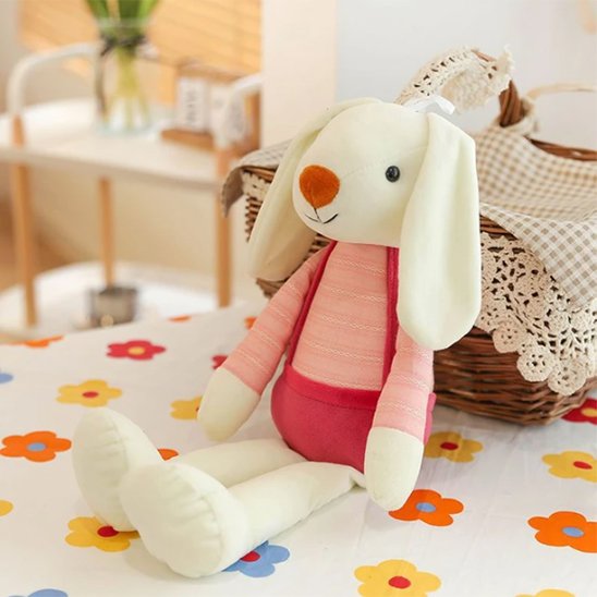Peluche lapin doux pour bébé