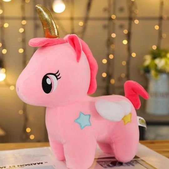 Peluche licorne cadeau mignon et original pour bébé, naissance ou anniversaire