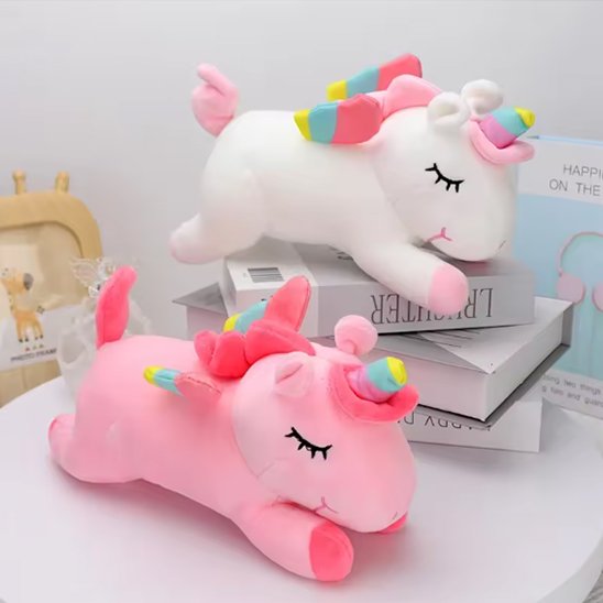 Peluche licorne décoratif pour chambre bébé ou enfant