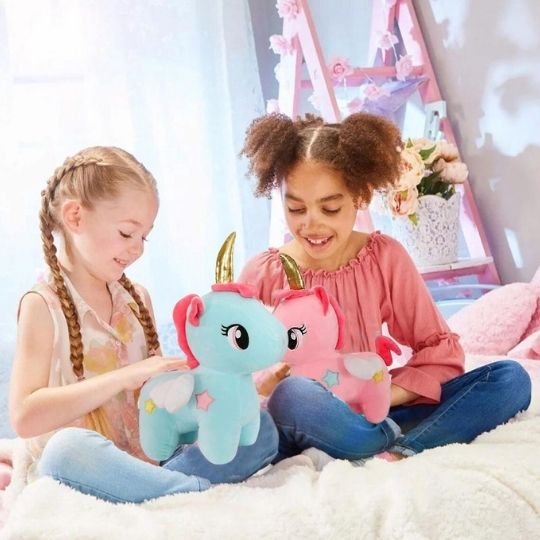 Peluche licorne douce pour enfant et bebe