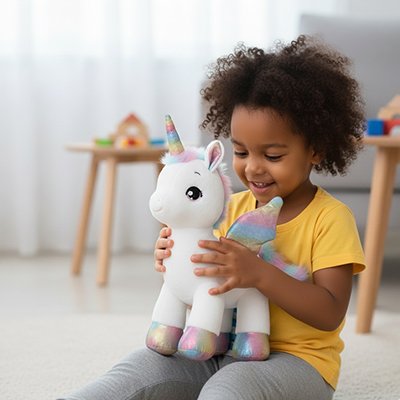 Peluche licorne pour moment de repos